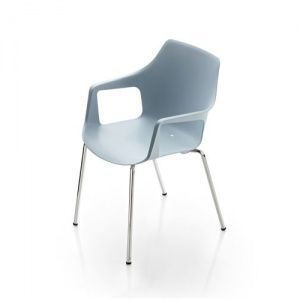 Silla para Visita Colos Vesper 2 (estructura cromada)