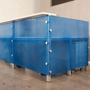 Recepciones Haken Plano 4 Recta Cristal